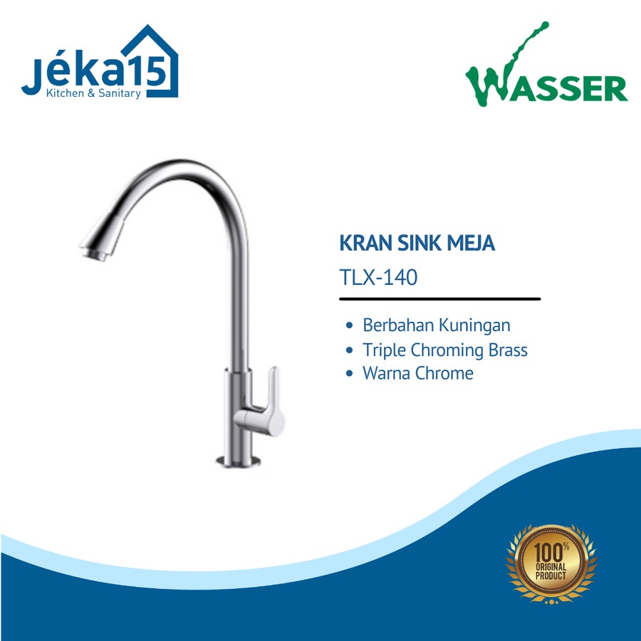 KRAN SINK WASSER | KRAN SINK MEJA | TLX-140