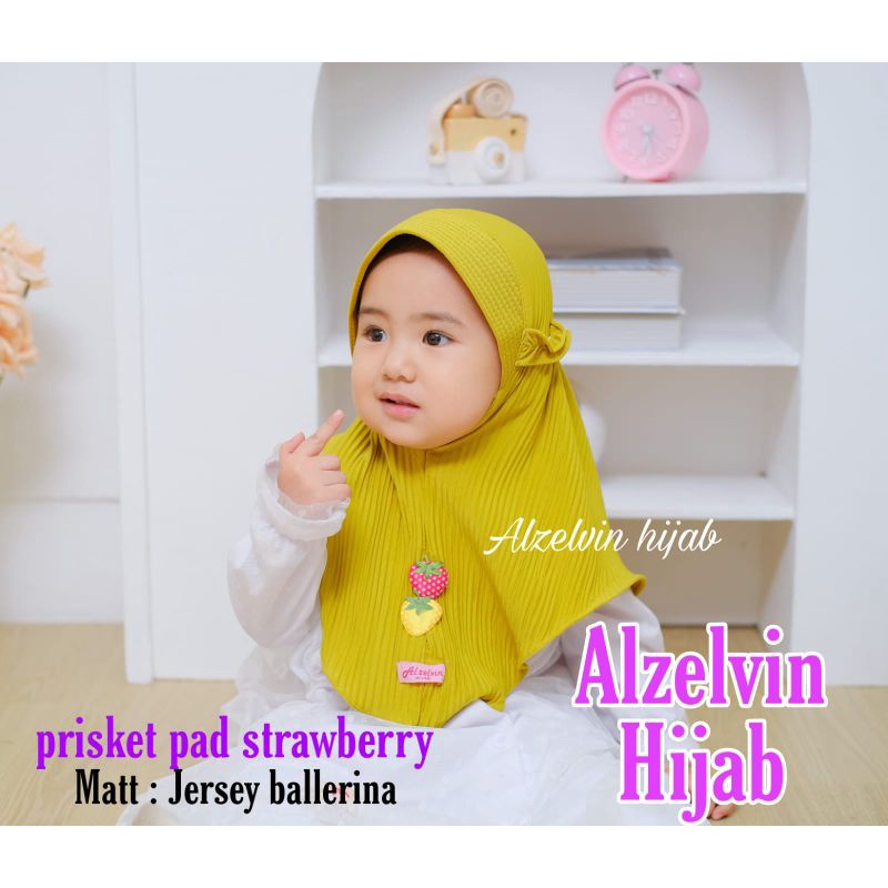 1145Hijab Bayi Lucu Plisket || Hijab Bayi Plisket Pet Anti Gerah