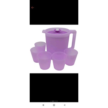TEKO YEPPO SET GELAS 4 PCS / PLASTIK