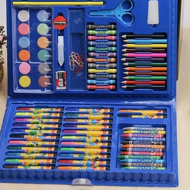 

ナ GU Crayon Anak Set 86pcs / Krayon Mewarnai Anak 86pcs / Pensil Warna Set 86pcs Miliki