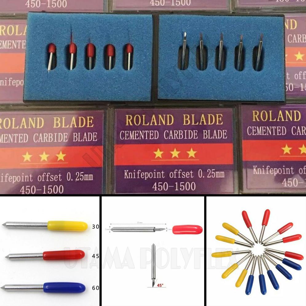 

8W7ZS Roland Blade Jinka Teneth / Mata Pisau Mesin Cutting Sticker Vinyl Polyflex / Jarum Mesin Cutting qzwni