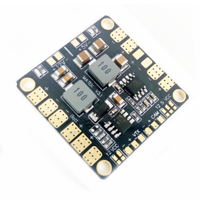 Zzz Power Distribution Board PDB Dengan BEC 5V &amp; 12V Untuk FPV QAV250 ZMR250 Multicopter