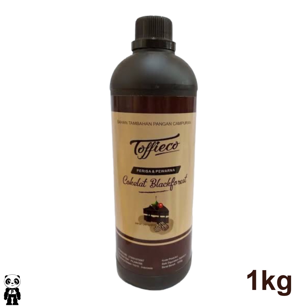 

Toffieco Coklat Blackforest 1kg Perisa dan Pewarna Makanan Black Forest Flavoring