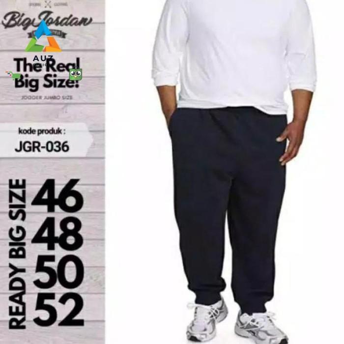 Auz Jogger Jumbo Pria Big Size 42 44 46 48 50 52 Big Jordan Original Murah