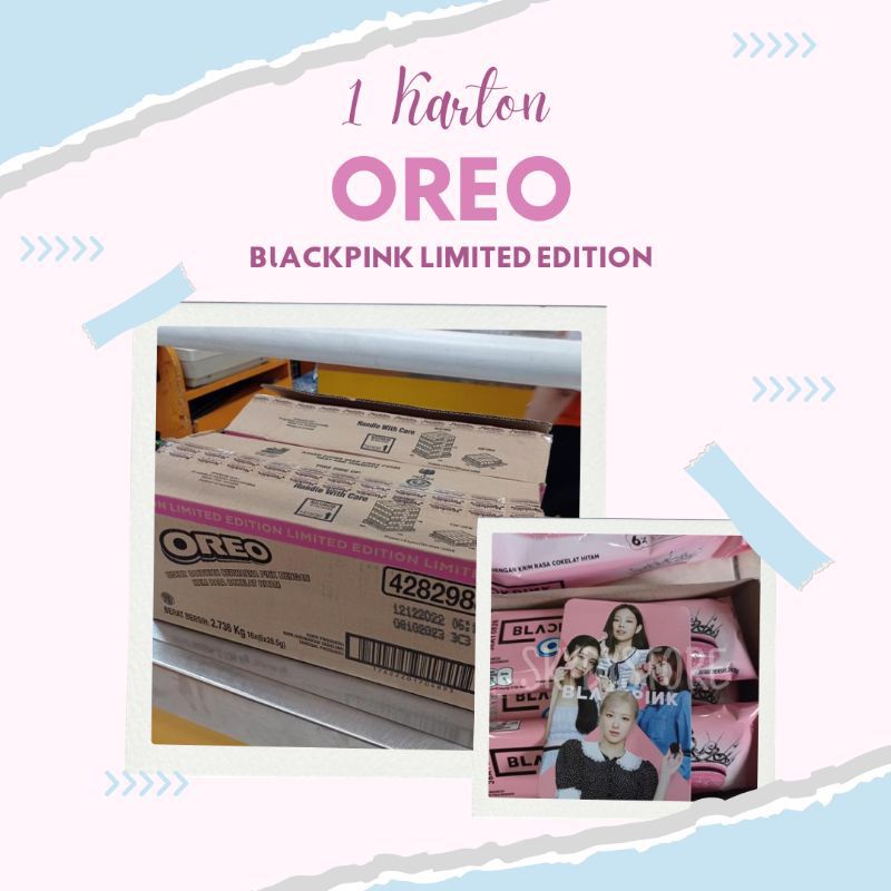 

1 Karton Oreo X Blackpink EXCLUSIVE