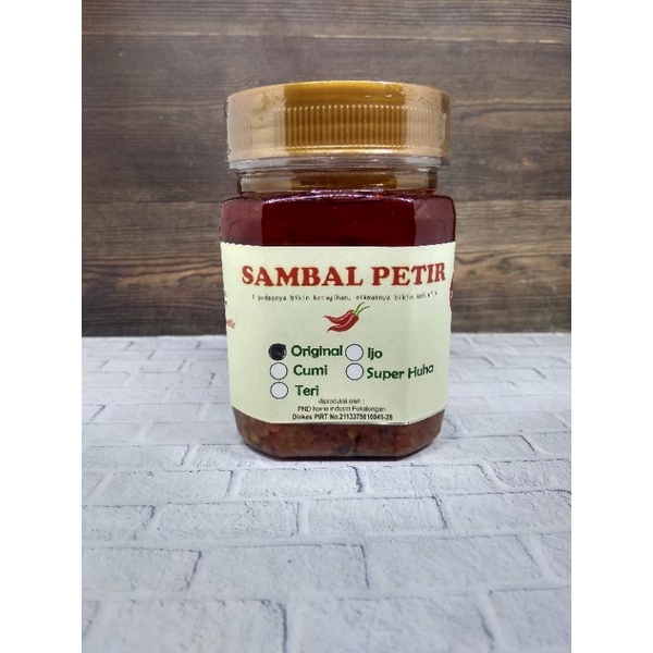 

sambal terasi original super enak