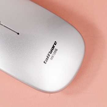 KR Taffware Mouse Bluetooth 5.2 &amp; Wireless 2.4G Rechargeable