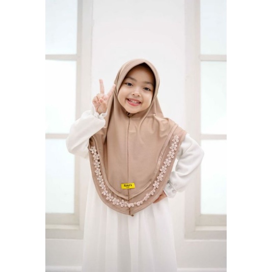 Jilbab azvhira renda