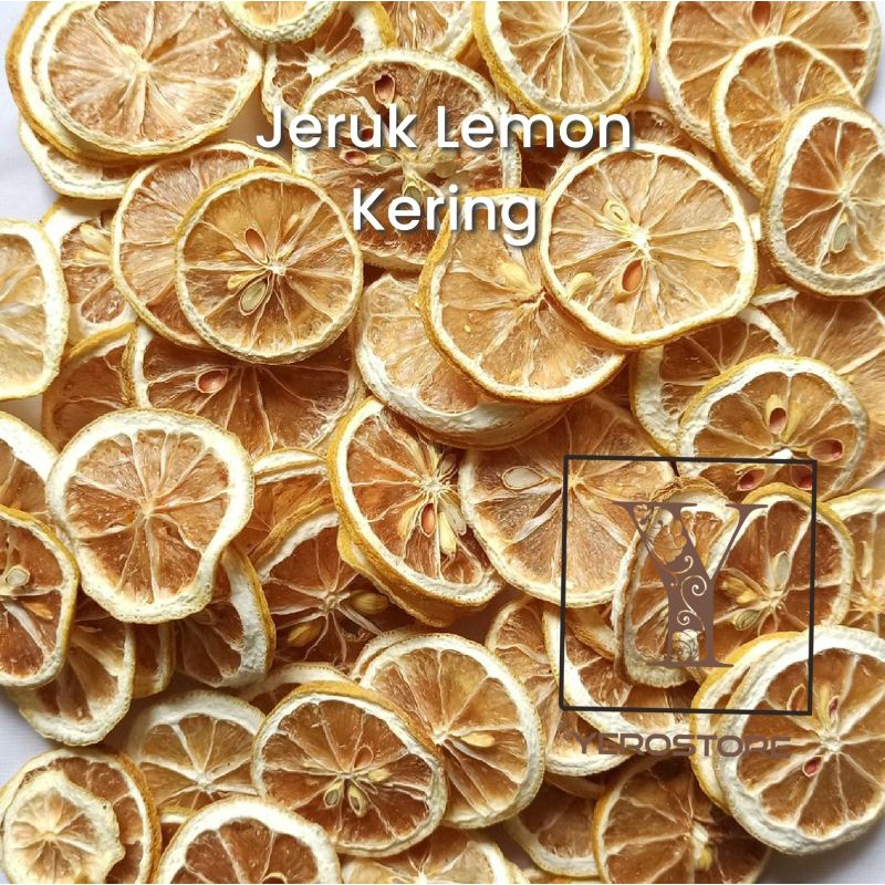 

Dried Lemon Slice Jeruk Lemon Iris Kering 500gr