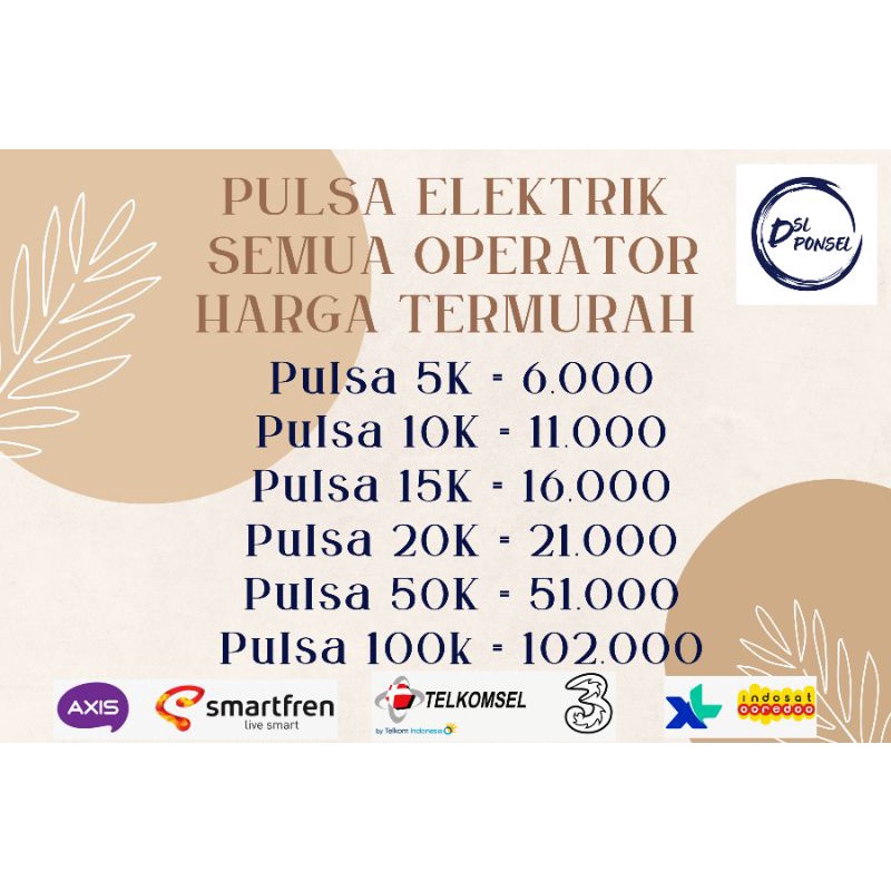 Pulsa XL termurah | Pulsa 5000|10000|15000|25000|30000