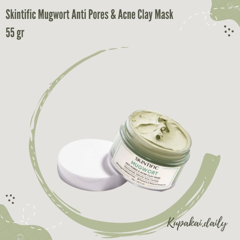 Jual Skintific Mugwort Anti Pores Acne Clay Mask Gr Shopee Indonesia