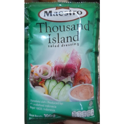 

Maestro Thousand Salad dressing