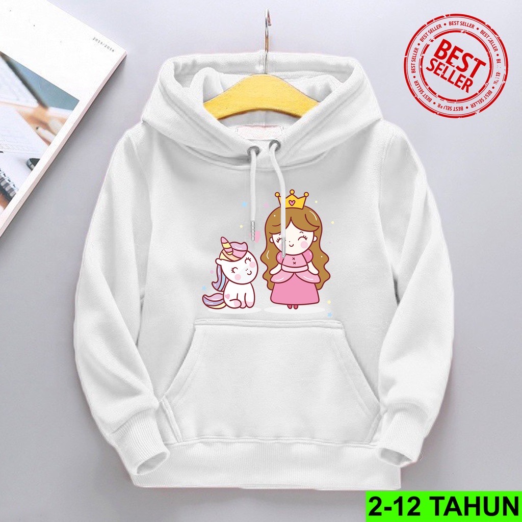 FRINCES UNIC Jumper Hoodie Anak II Jaket Hoodie Anak Viral Bahan Fleece Sz M - XL ( Laki Laki &amp; Peremepuan )