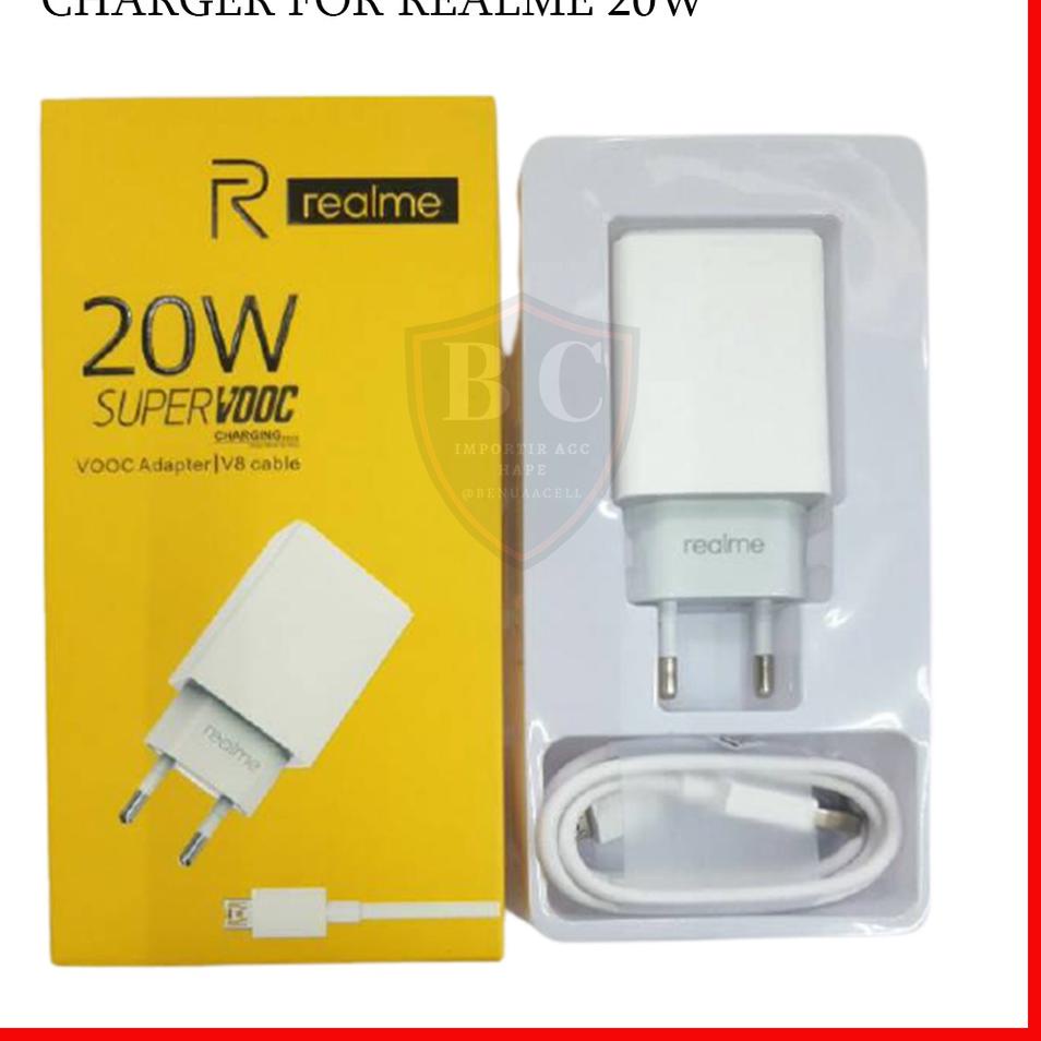 {KUT.22Ja23ᵁ} CHARGER FOR REALME 5 - CHARGER FOR REALME 5i - CHARGER FOR REALME 5s 20WAT