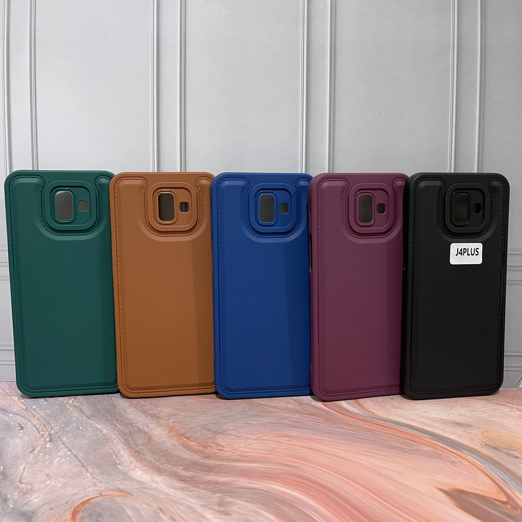 CASE PROLEATHER SAMSUNG A7 2018 A750 J2 PRIME J4 PLUS J6 PLUS J7 PLUS J7 PRIME J7 PRO M30S M21 M31 - CASE LEATHER PRO