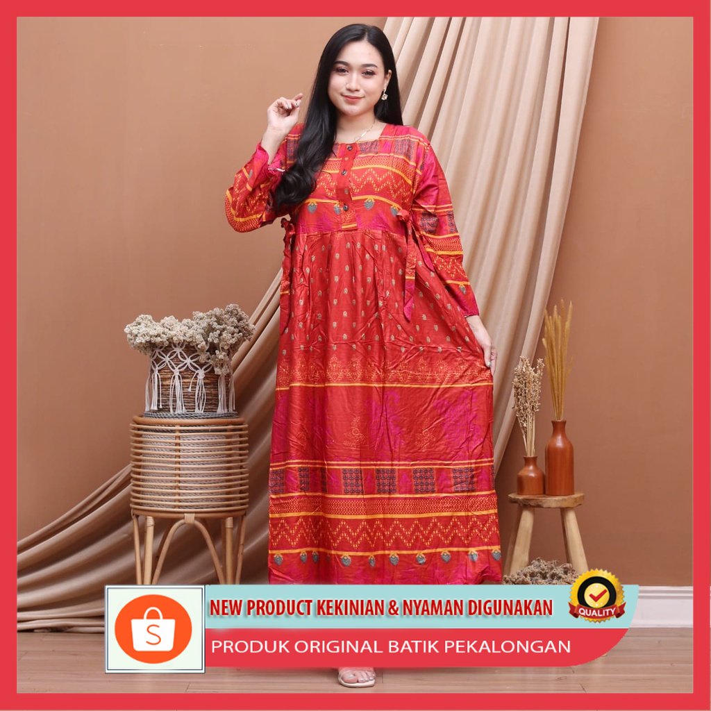 DASTER WANITA TERBARU BALI CHIBI TALI SAMPING 4 LENGAN PANJANG KEKINIAN BUSUI FRIENDLY