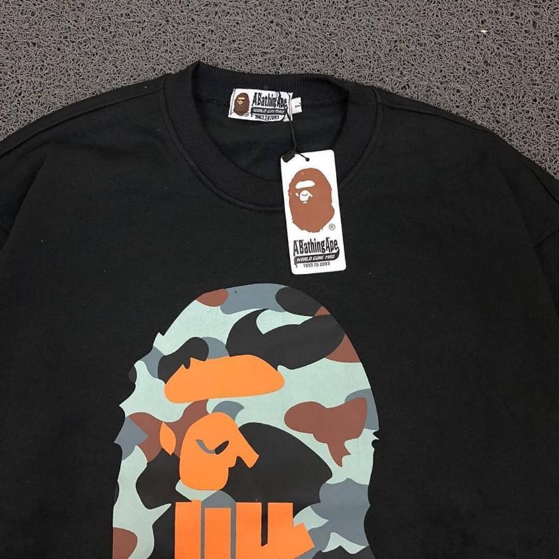 SWEATER CREWNECK BAPE AAPE SPEC UNDEFEATED PREMIUM FULLTAG &amp; LEBEL