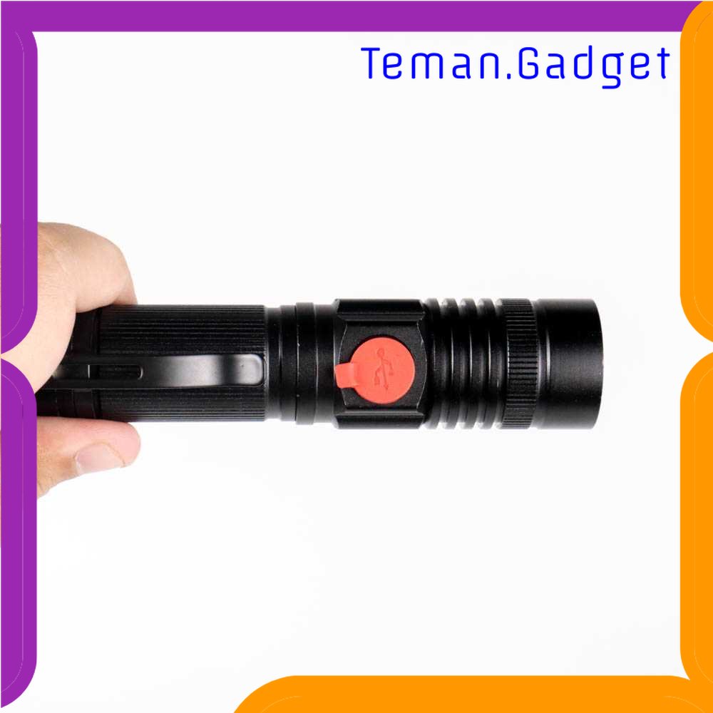 TG-SNT Pocketman Senter LED Rechargeable XML T6 + COB 1200 Lumens - P2