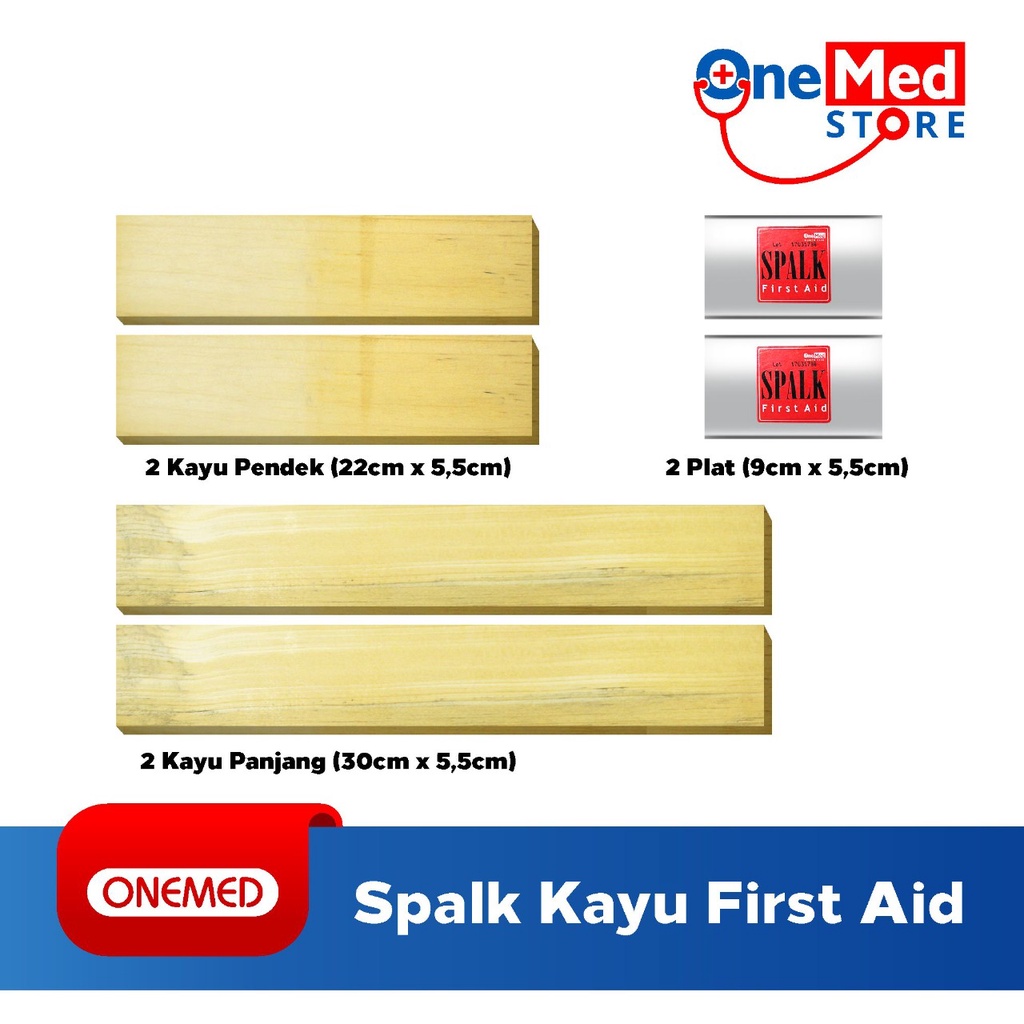 Spalk First Aid Kayu OneMed