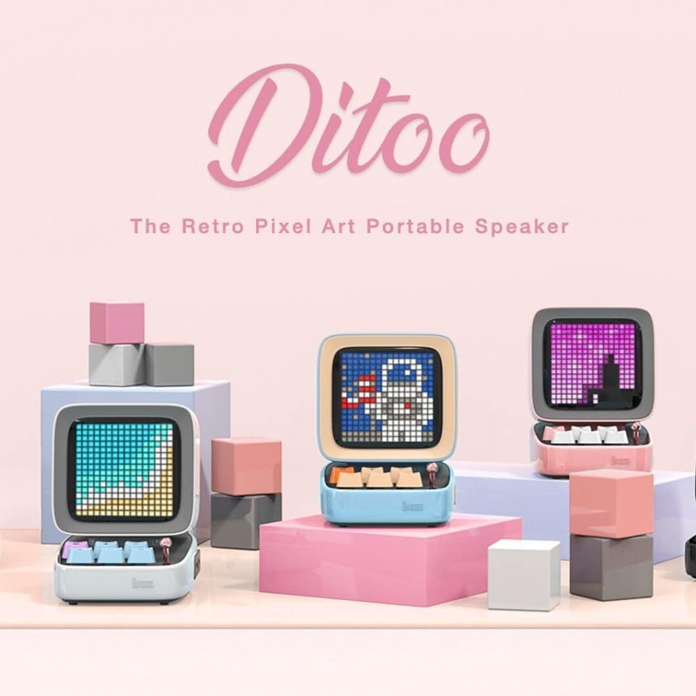 Divoom Ditoo Pixel Art LED Speaker Bluetooth