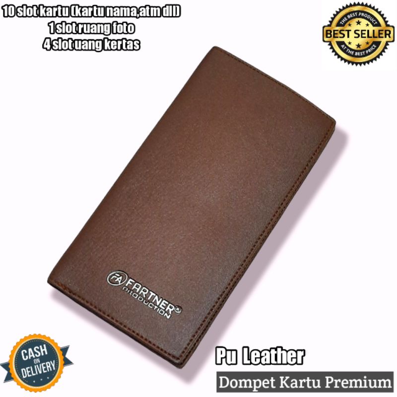 FA Dompet Lipat Dua Dompet Pria Premium Dompet Panjang