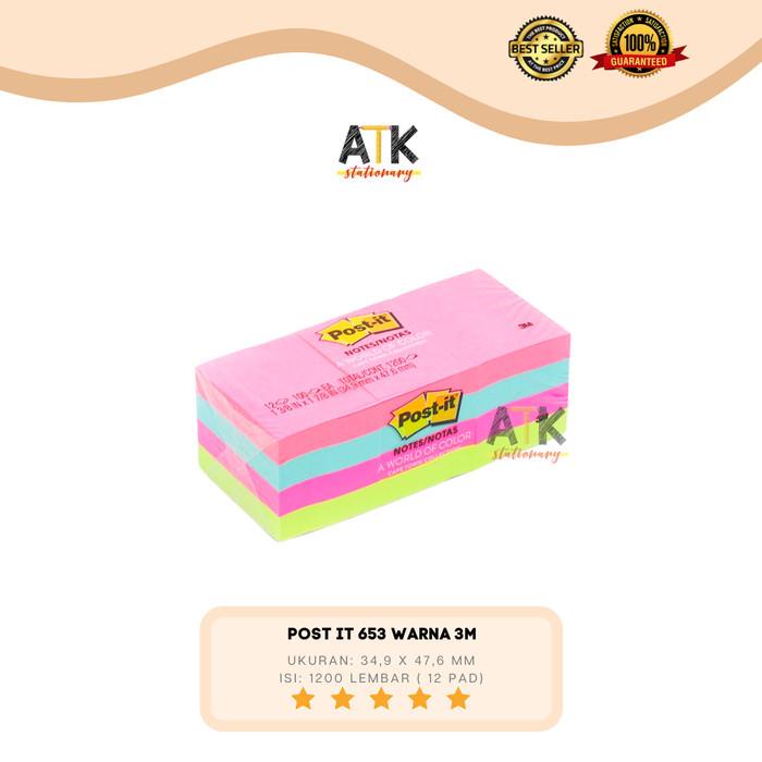 

Post It 3M 653 Warna atk