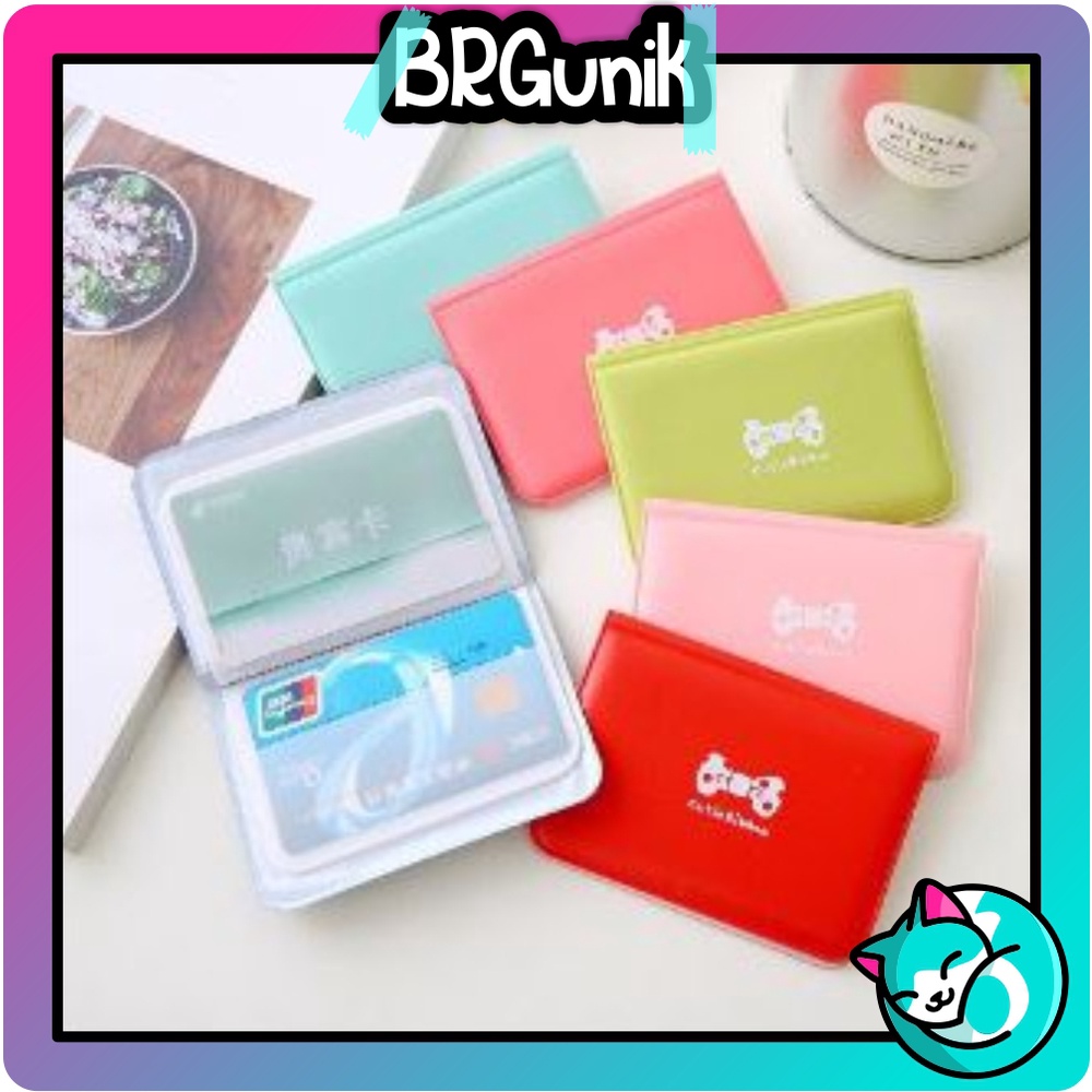 BRGUNIK Dompet Kartu Cutie Ribbon / Dompet ID Card / ID Card Holder D015