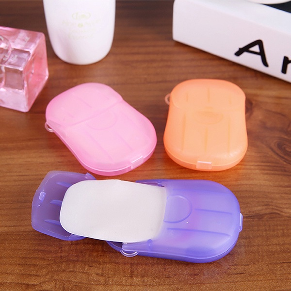 ⭐️𝐈𝐇𝐒 𝟕𝟑𝟔 𝐋𝐚𝐦𝐩𝐮𝐧𝐠⭐️Sabun Cuci Tangan Kertas Sabun Kertas Travelling Portable Paper Soap