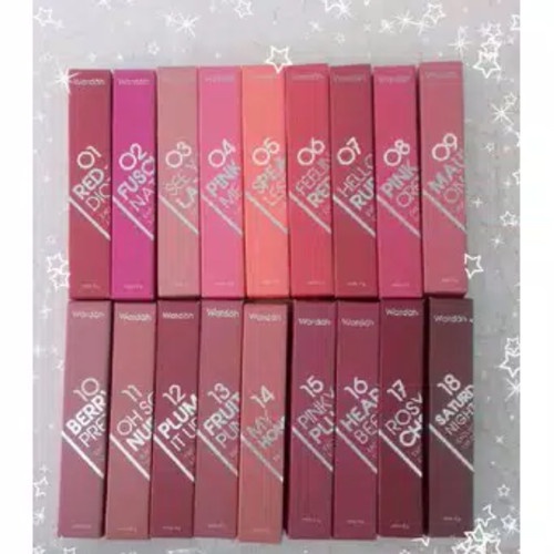 galerybeautysemarang Wardah Exclusive Matte Lip Cream ( lipstick lipstik lipcream ) ✔️BPOM