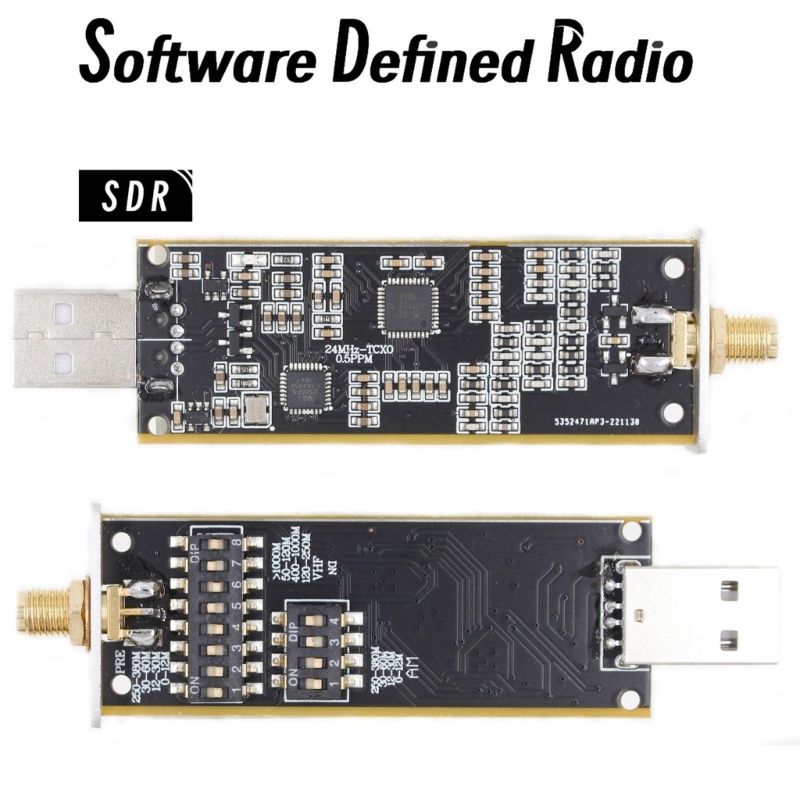 Zzz 10KHz Ke 2GHz Receiver Kandang Aluminium Kokoh RSP1 AM Aksesoris