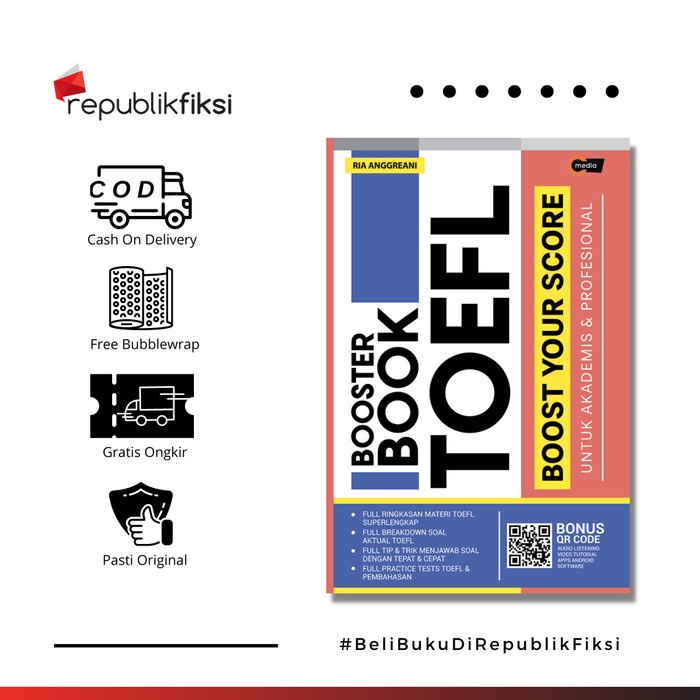 

BOOSTER BOOK TOEFL - RIA ANGGREANI - CMEDIA