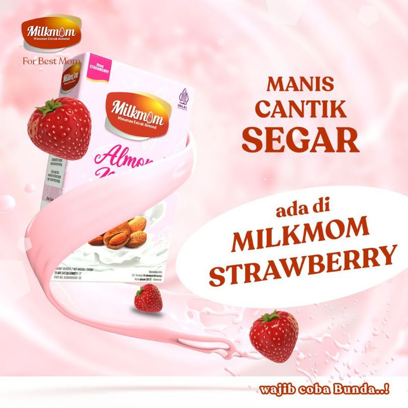 

ASI BOOSTER MILKMOM 200gr | ALPUKAT STRAWBERRY COKLAT VANILLA