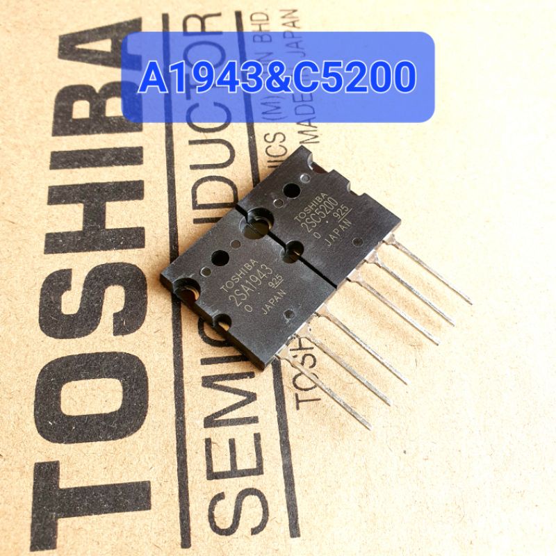 TOSHIBA C5200 A1943 TRANSISTOR ORI CHINA