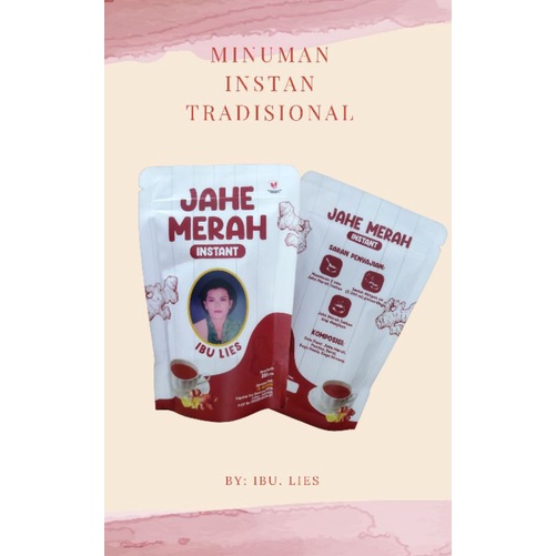 

Jahe Merah Instan standing Pouch