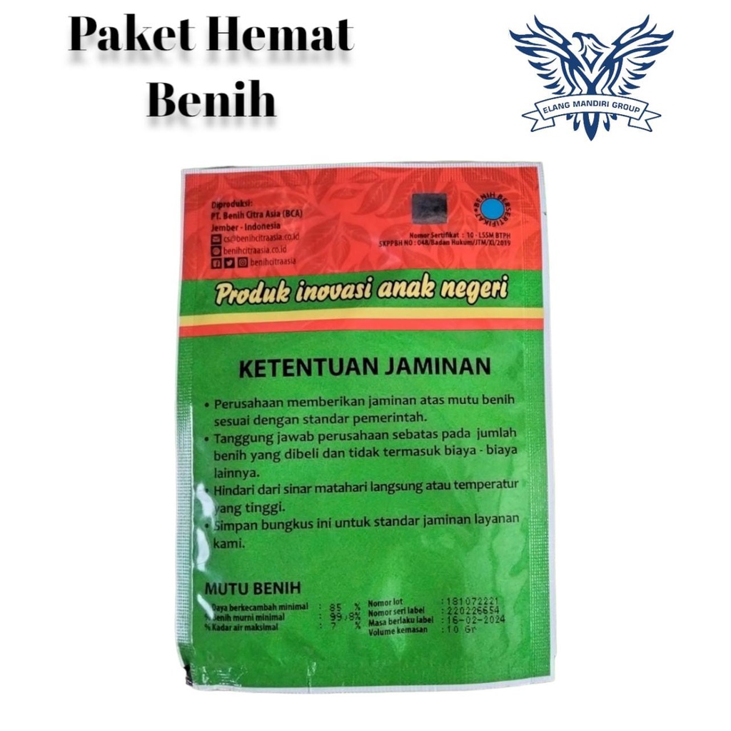 Repack 2000an Benih Bibit PARIA YUNAN F1 SUPER HEMAT isi 2 butir PARE Berkulit Halus Bintang asia 100% Original Cocok untuk pekarangan