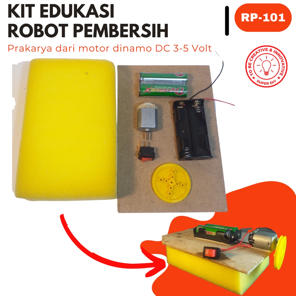 Paket Dinamo kipas prakarya sekolah  / rangkaian kipas / rangkaian dinamo kipas / kipas kit / merangkai kipas / baling baling praktek sekolah