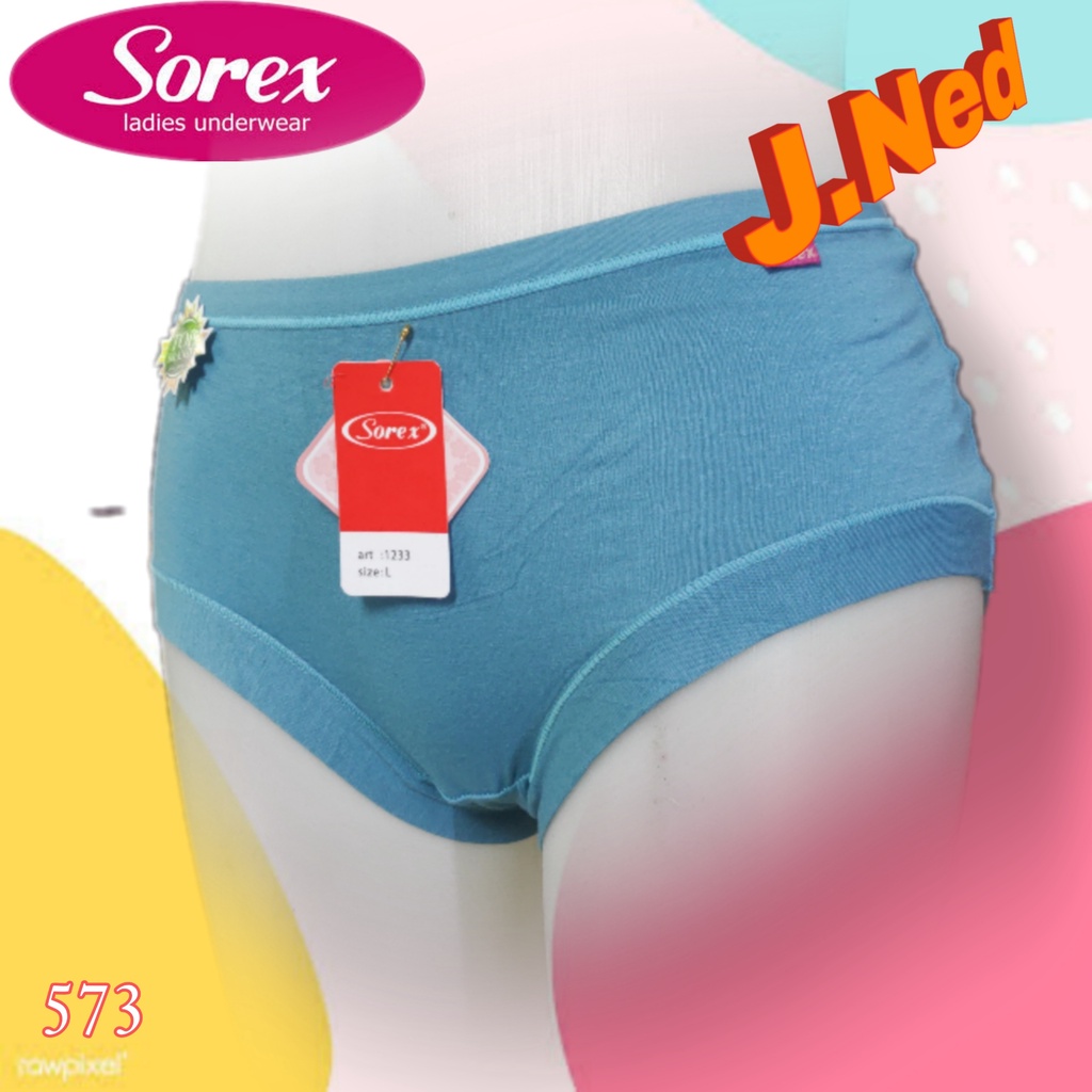 J573 CELANA DALAM WANITA SOREX KATUN SOFT AND COMFORT M -XXL