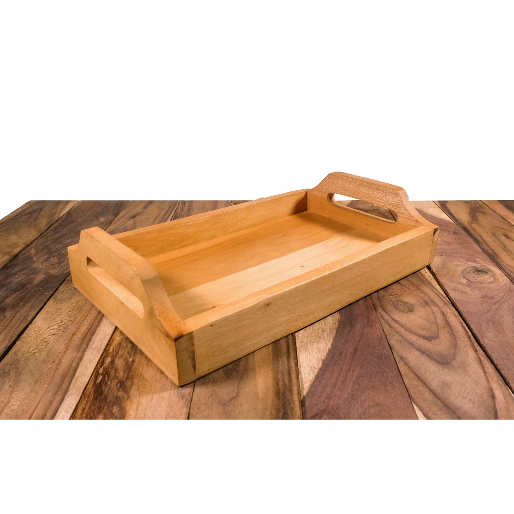 WOODEN TRAY/NAMPAN KAYU SEGI/KAYU MAHONI TRAY
