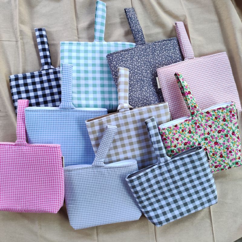 eystudios - Knot Bag Cotton  / Tas Tangan / Tas Simpul Motif