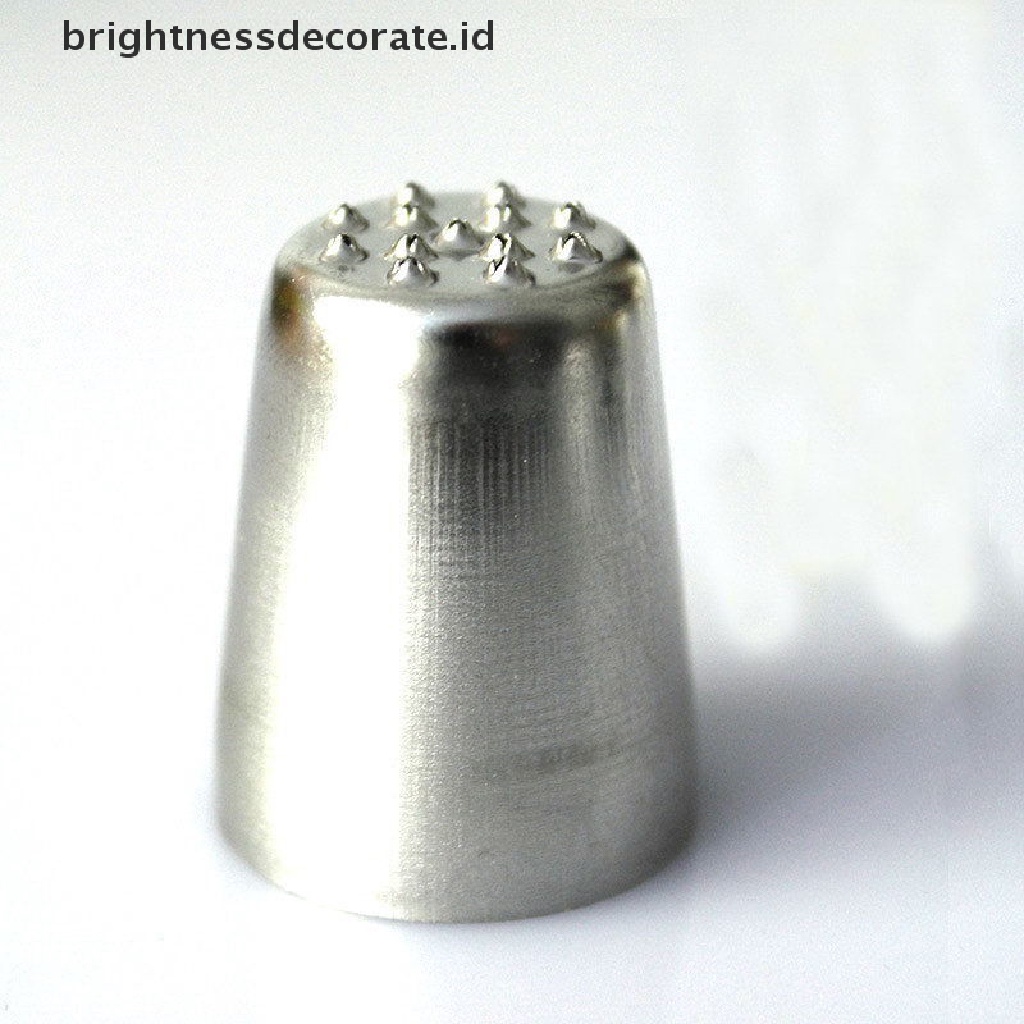 [Birth] Mode Baru Rumput Rambut Icing Piping Nozzle Kue Cupcake Decorag Tip Tools [ID]