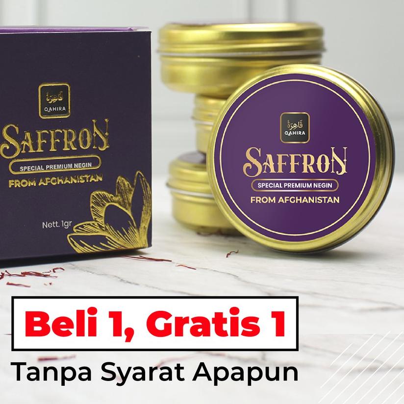 

➶ Qahira Saffron Buy 1 Get 1 Free Premium Afghanistan Aski Original Saffron Super Nigen Grade A++ ▼