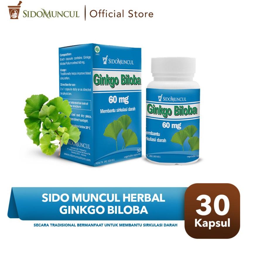 

➺ Sido Muncul Herbal Ginkgo Biloba 30 Kapsul - Daya Ingat Konsentrasi 0rels