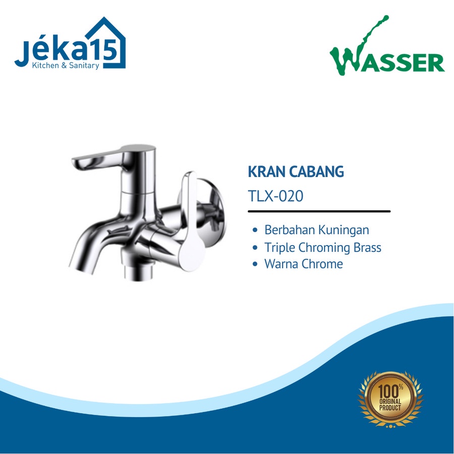 KRAN CABANG WASSER TLX-020