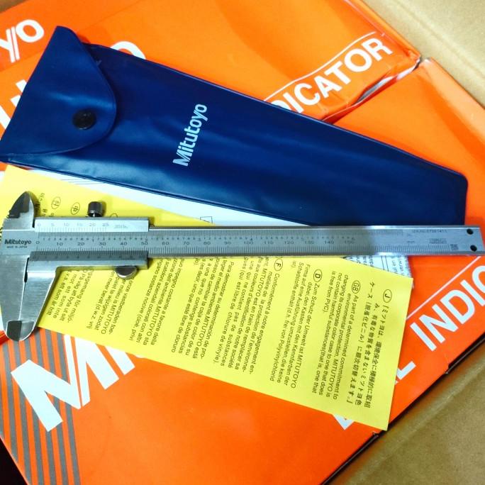 VERNIER CALIPER MITUTOYO MANUAL 150mm (6") 530-312 N6"P