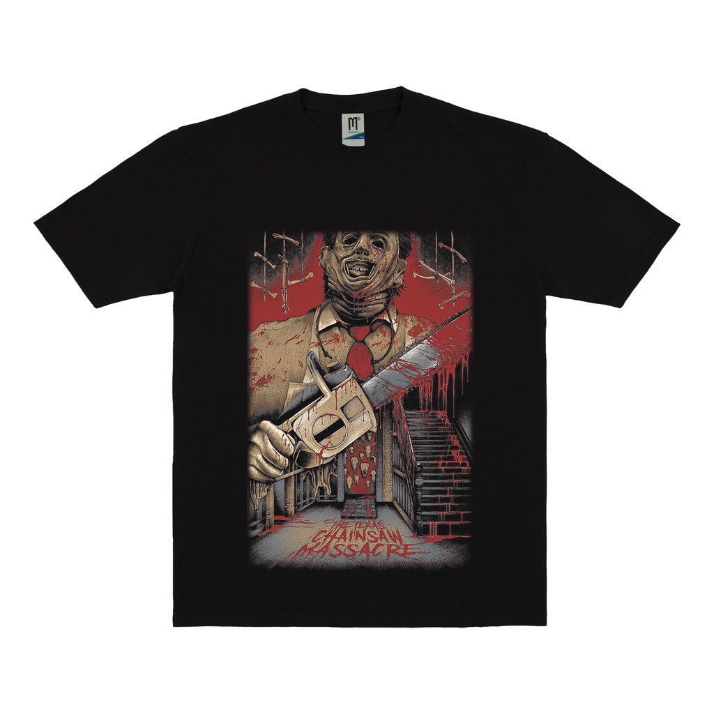 KAOS THE CHAINSAW MAN VINTAGE | T-SHIRT THE CHAINSAW MAN | THE CHAINSAW MAN HITAM