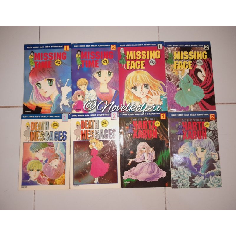 Paket Komik Mini Seri 4 judul Serial Misteri Yoko Matsumoto