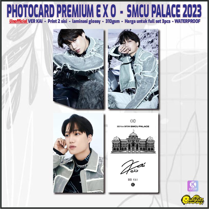 Unofficial Photocard Kpop Premium EXO SMCU PALACE 2023