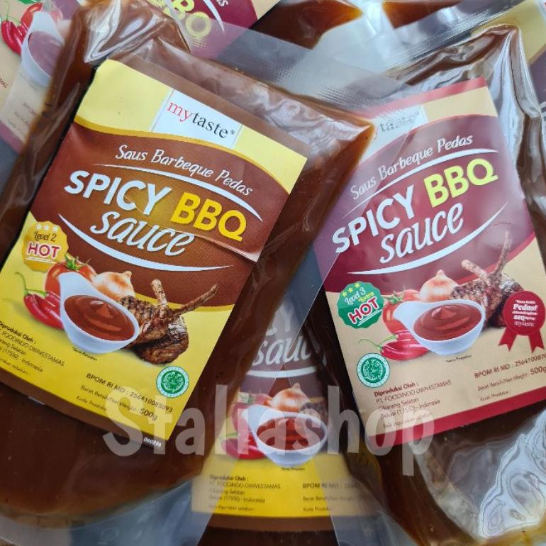 

Terkini My Taste Saus BBQ Pedas level 2 dan gr 37