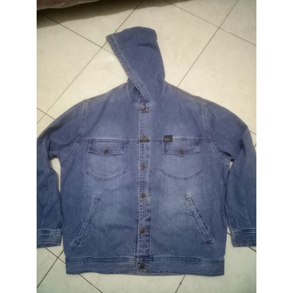 1980s Marithe Girbaud Denim hooded Jacket