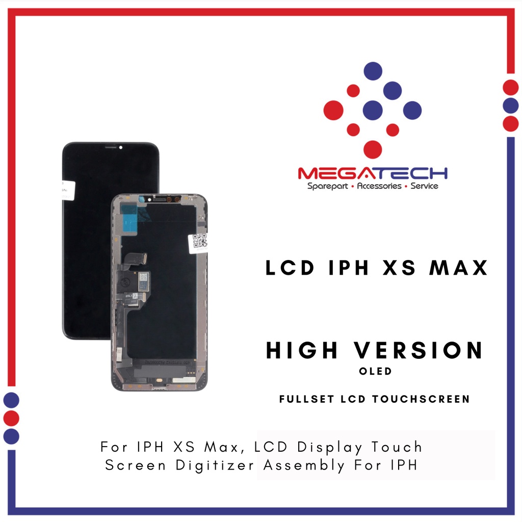 LCD Iph*ne XS Max Fullset Touchscreen